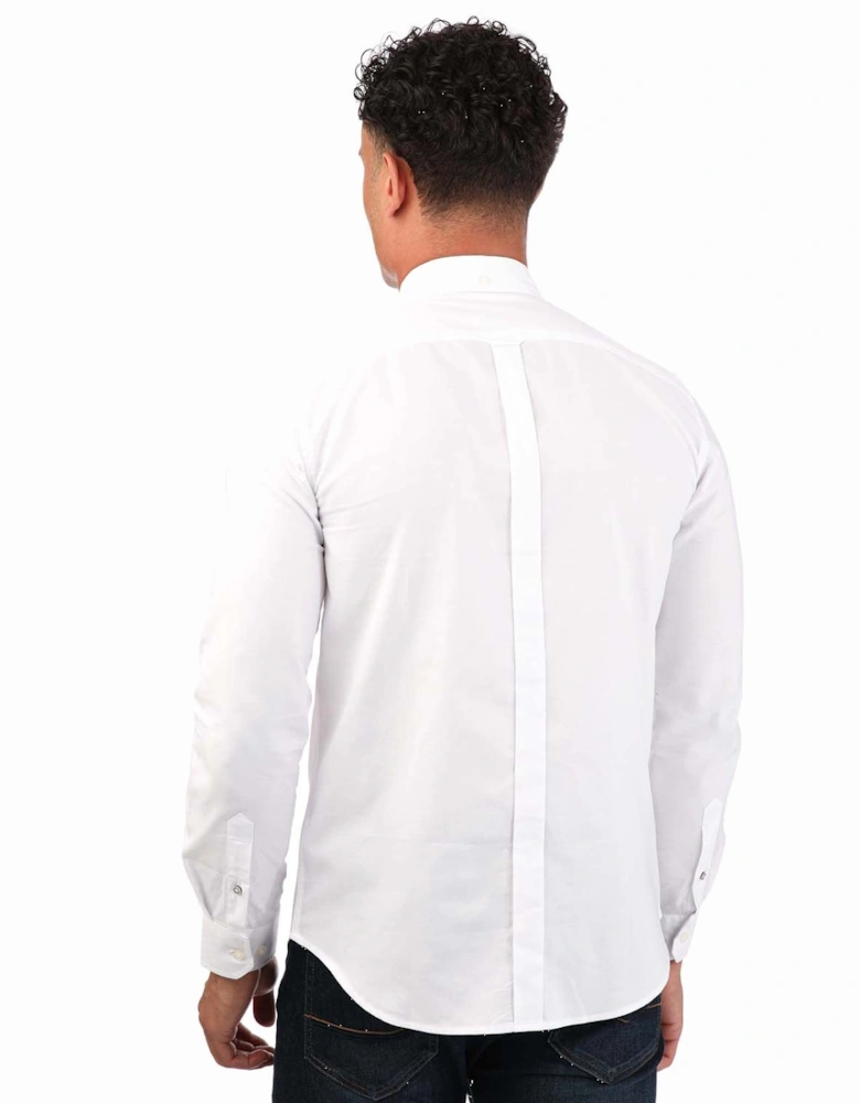 Mens Long Sleeve Oxford Shirt