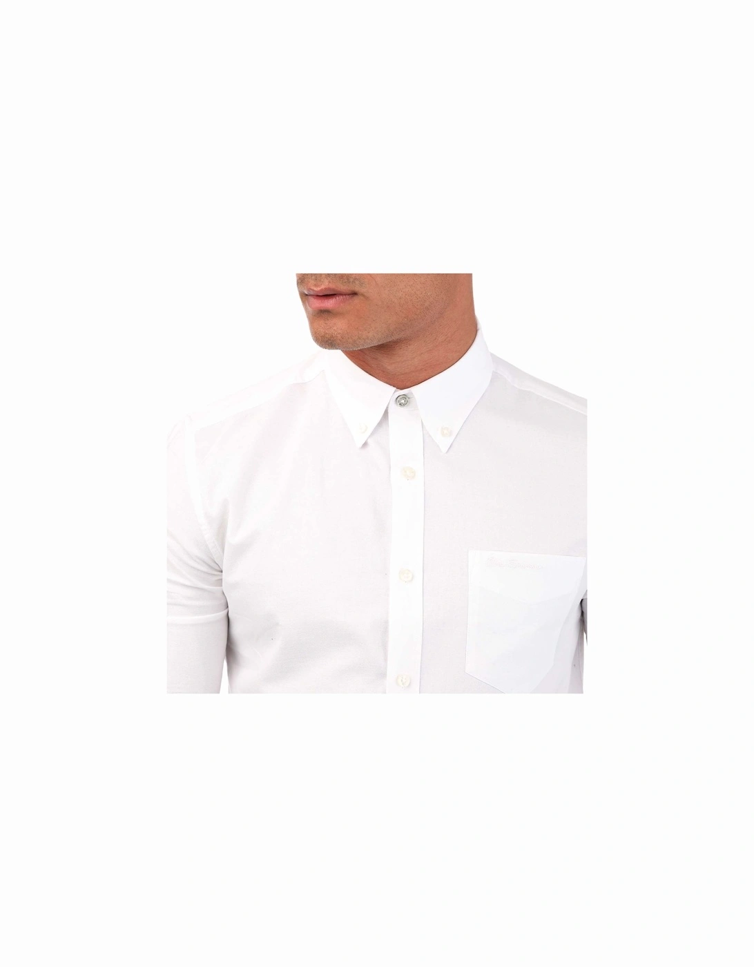 Mens Long Sleeve Oxford Shirt