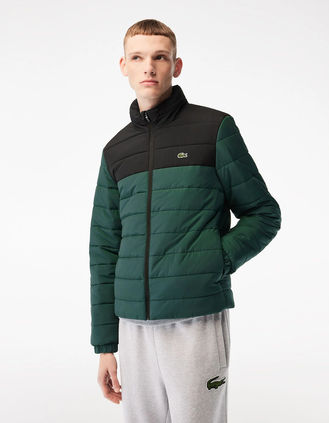 Mens Hooded Puffer Jacket, 7 of 6