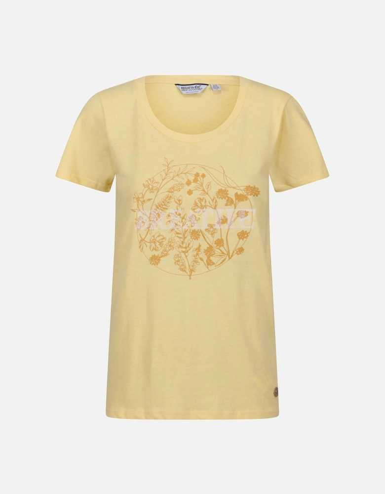 Womens/Ladies Filandra VII Flower T-Shirt