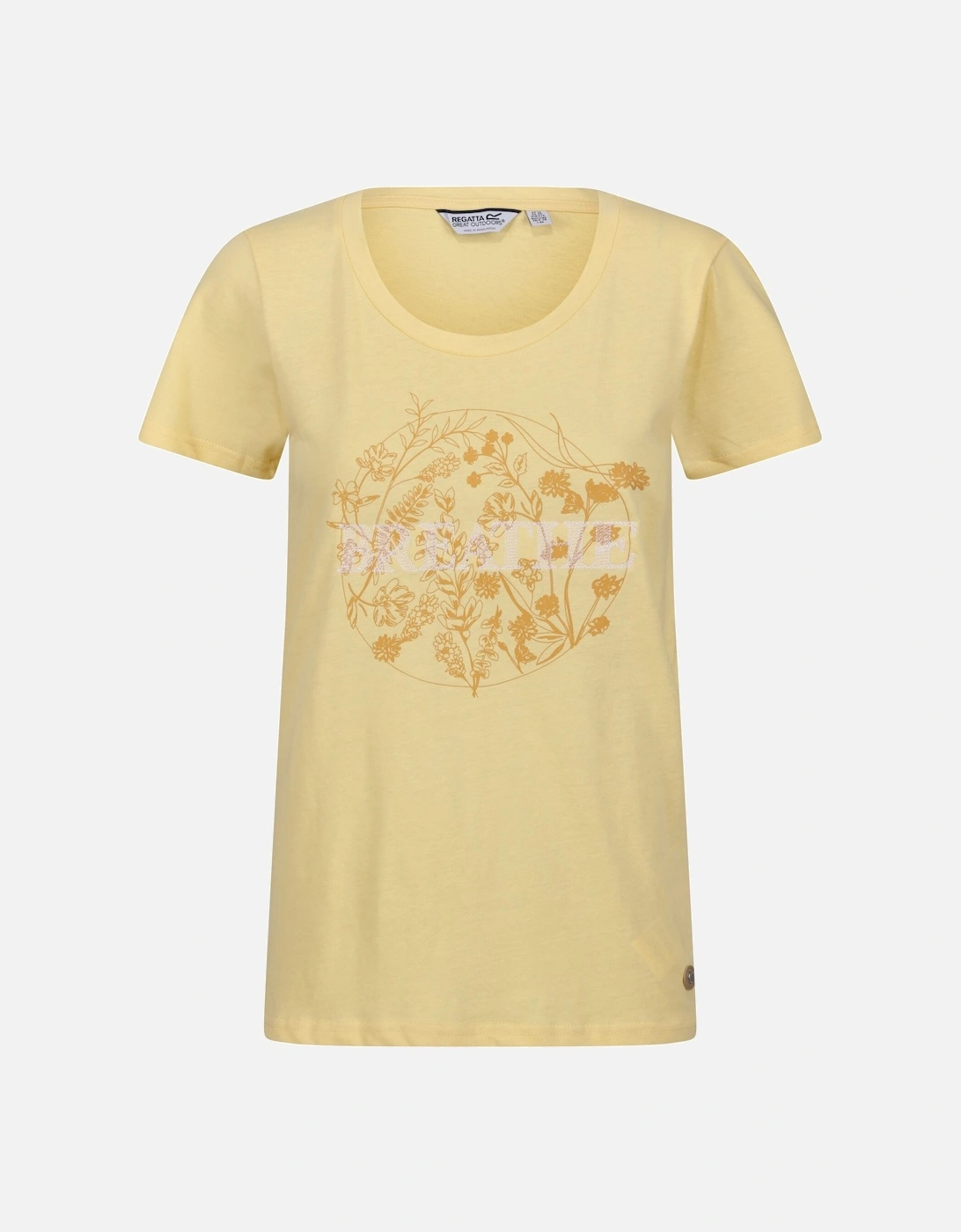Womens/Ladies Filandra VII Flower T-Shirt, 6 of 5