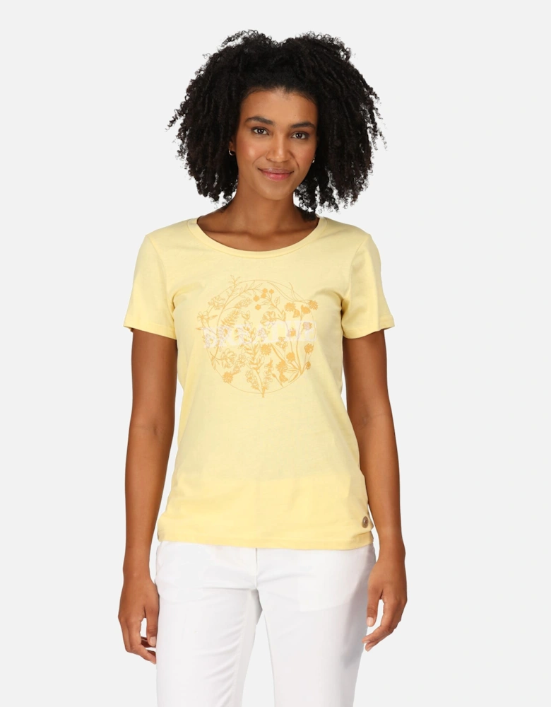Womens/Ladies Filandra VII Flower T-Shirt