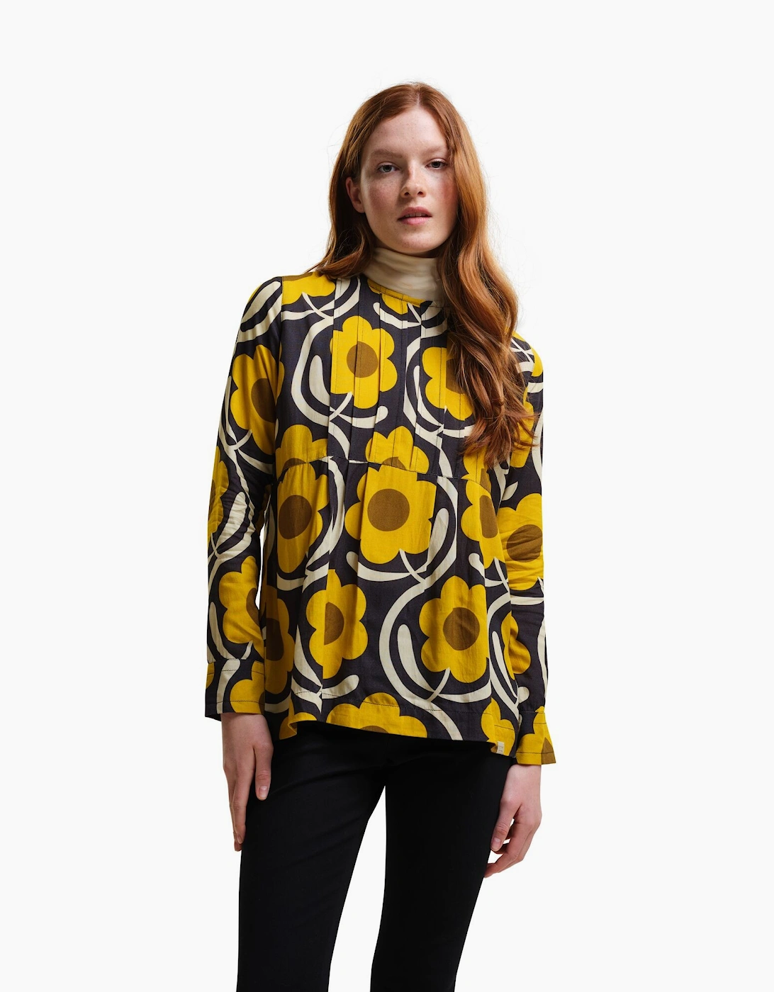 Regatta Women's Yellow / Orla Floral Lightweight Breathable Blouse  14 Size 14 Uk