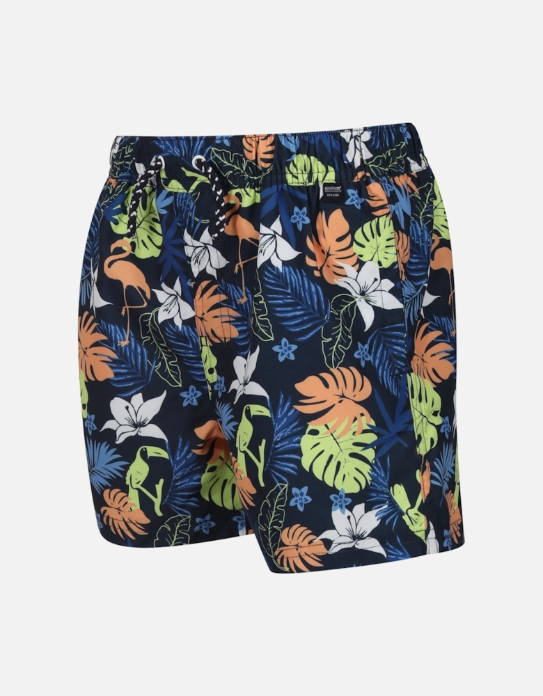 Childrens/Kids Skander II Tropical Swim Shorts