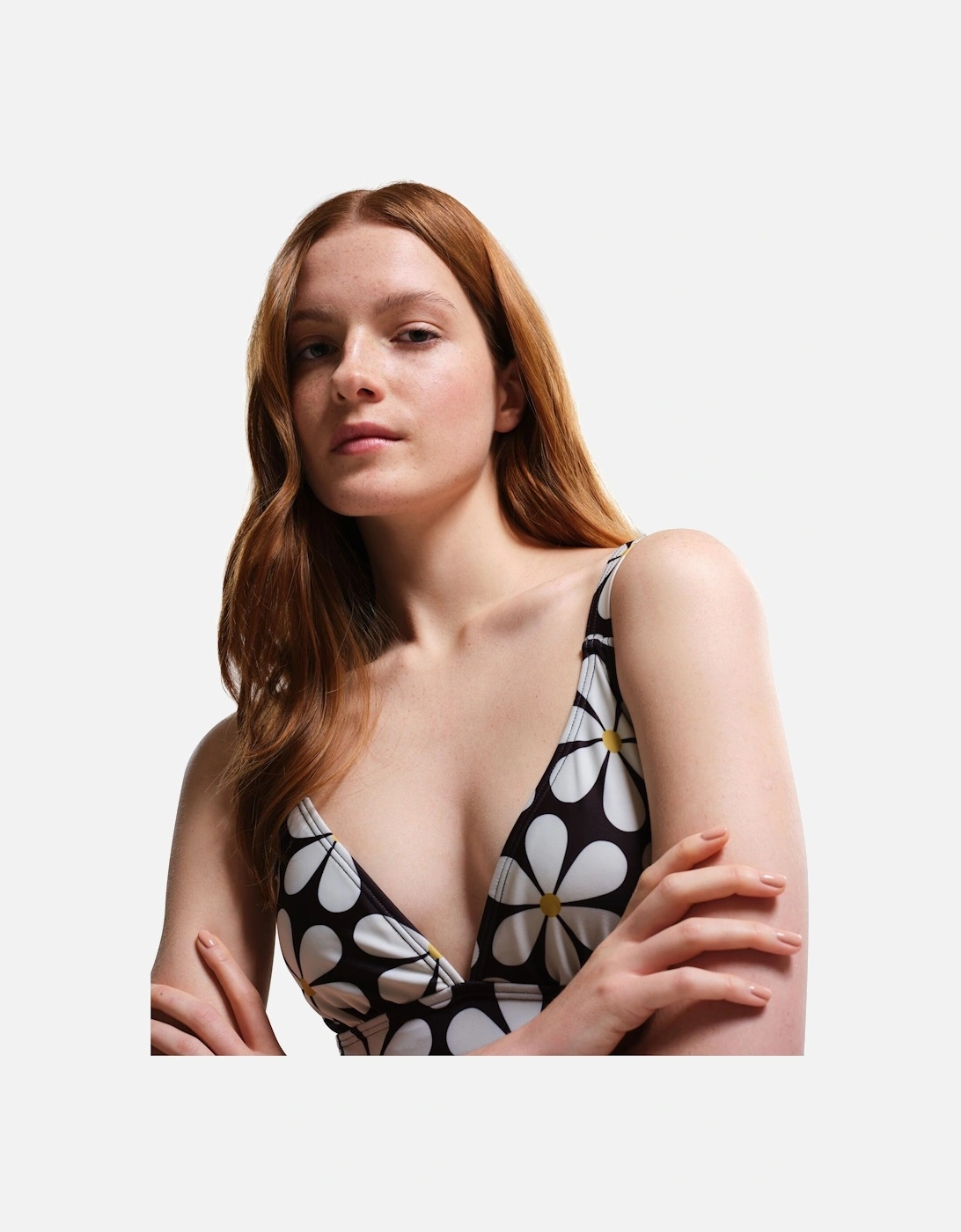 Womens/Ladies Orla Kiely Daisy One Piece Swimsuit