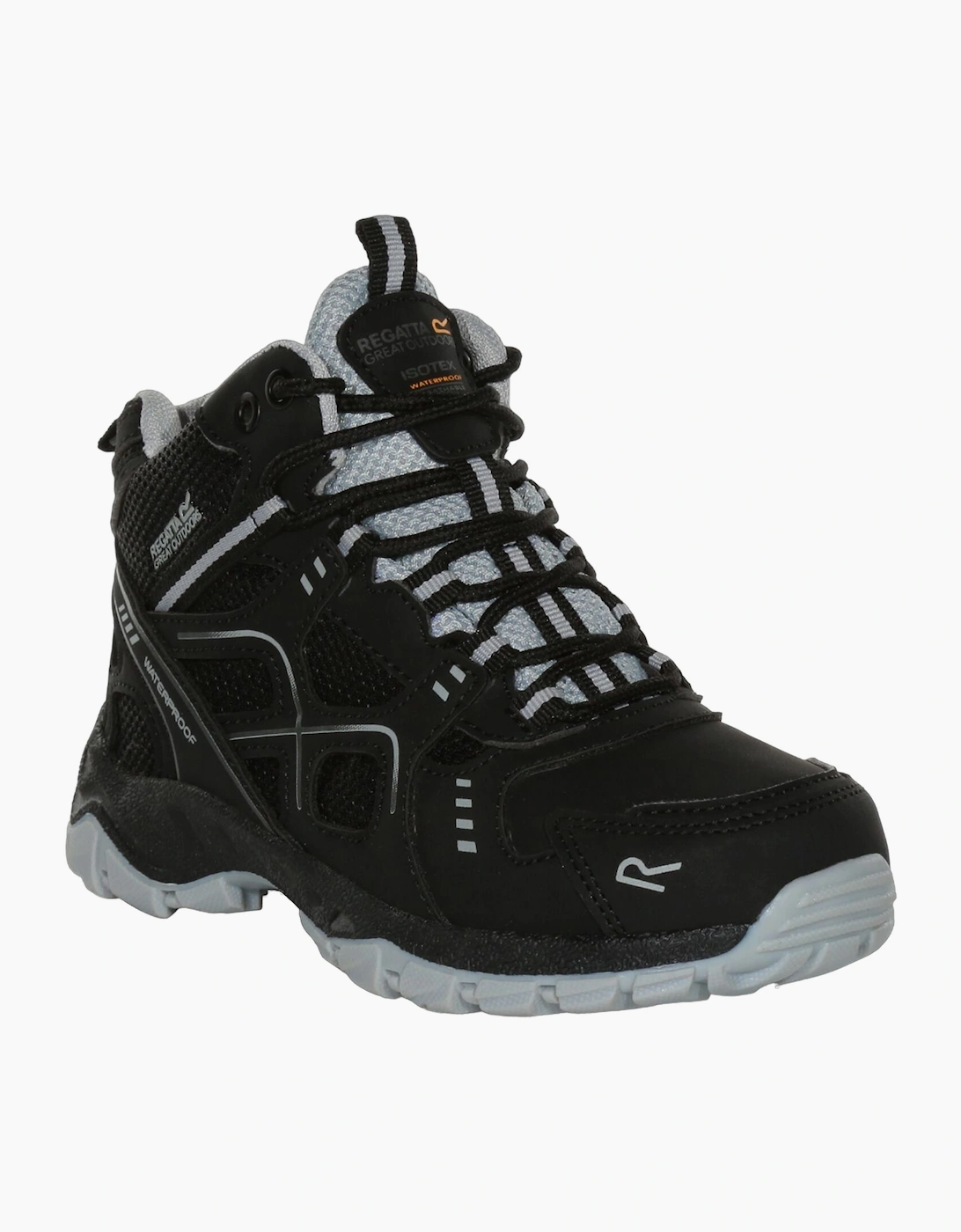 Regatta Unisex Black Childrens/ Vendeavour Walking Boots - Size: 11 Kids