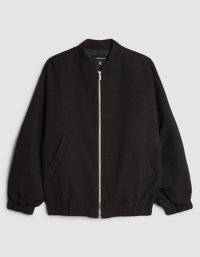 Tailored Relaxed Bomber Jacket