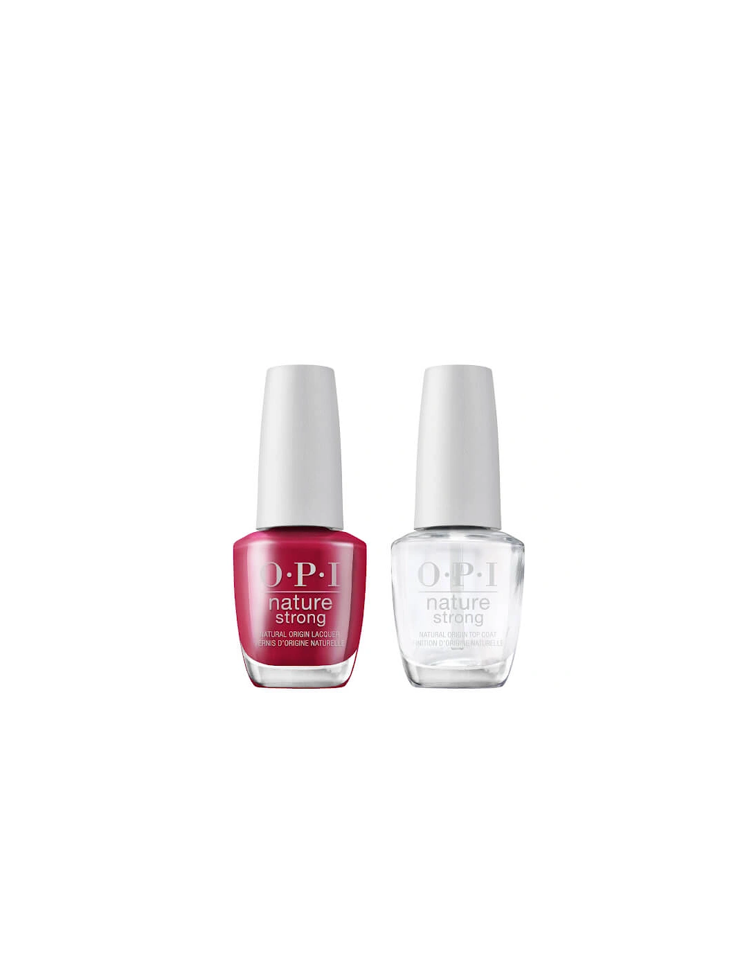 Nature Strong Natural Vegan Nail Polish Duo - A Bloom With A View, 2 of 1