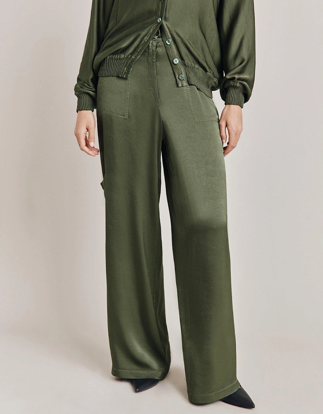 Aurora Trousers -Thyme, 2 of 1