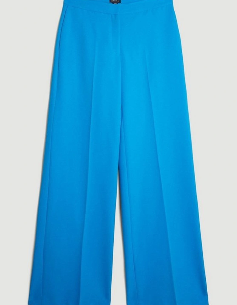 Tailored Stretch Wide Leg Trouser