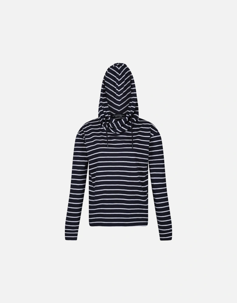 Womens/Ladies Monsal Stripe Lightweight Hoodie