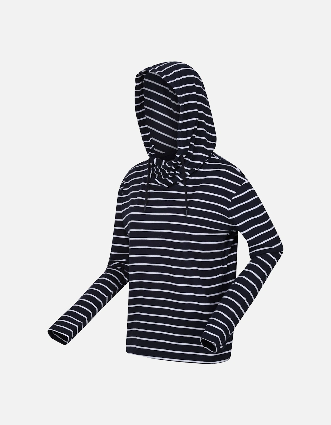 Womens/Ladies Monsal Stripe Lightweight Hoodie