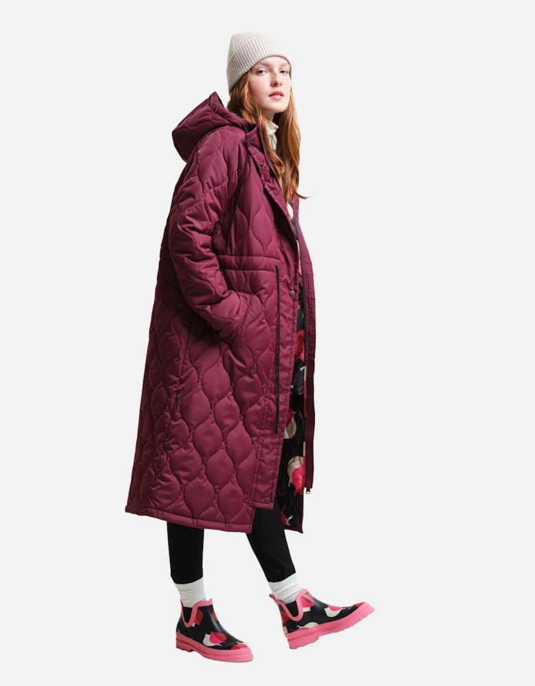 Womens/Ladies Orla Quilted Longline Padded Jacket