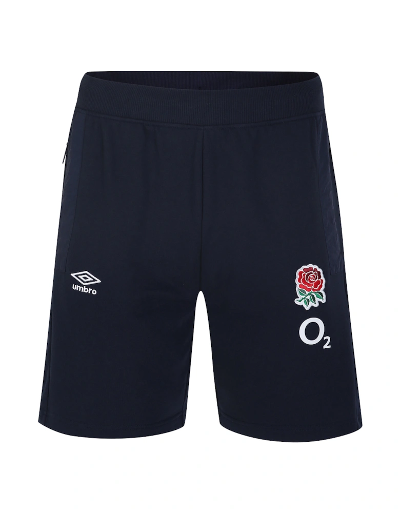 Mens 23/24 Fleece England Rugby Shorts