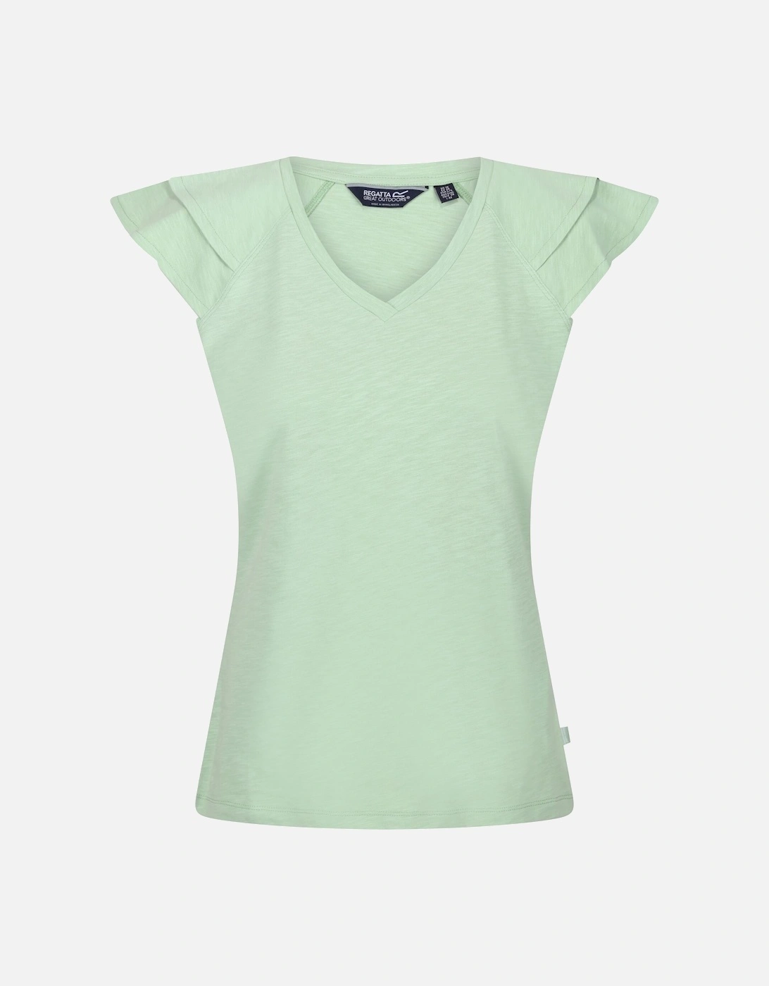 Womens/Ladies Ferra Frill T-Shirt, 6 of 5