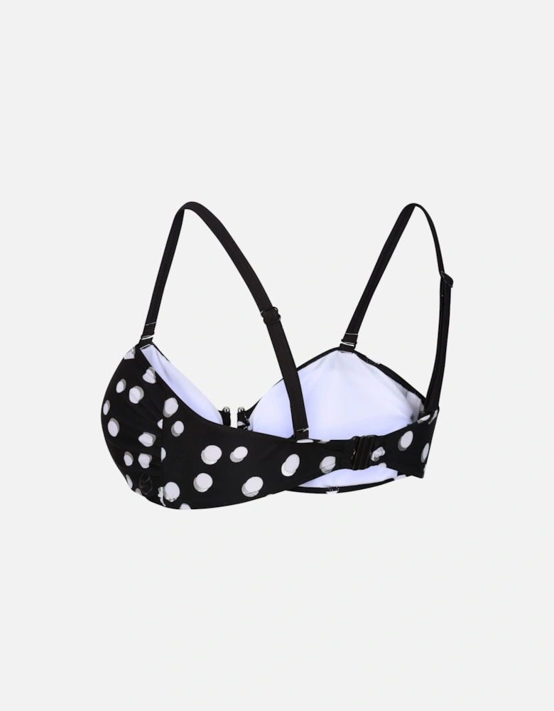 Womens/Ladies Aceana III Polka Dot Bikini Top