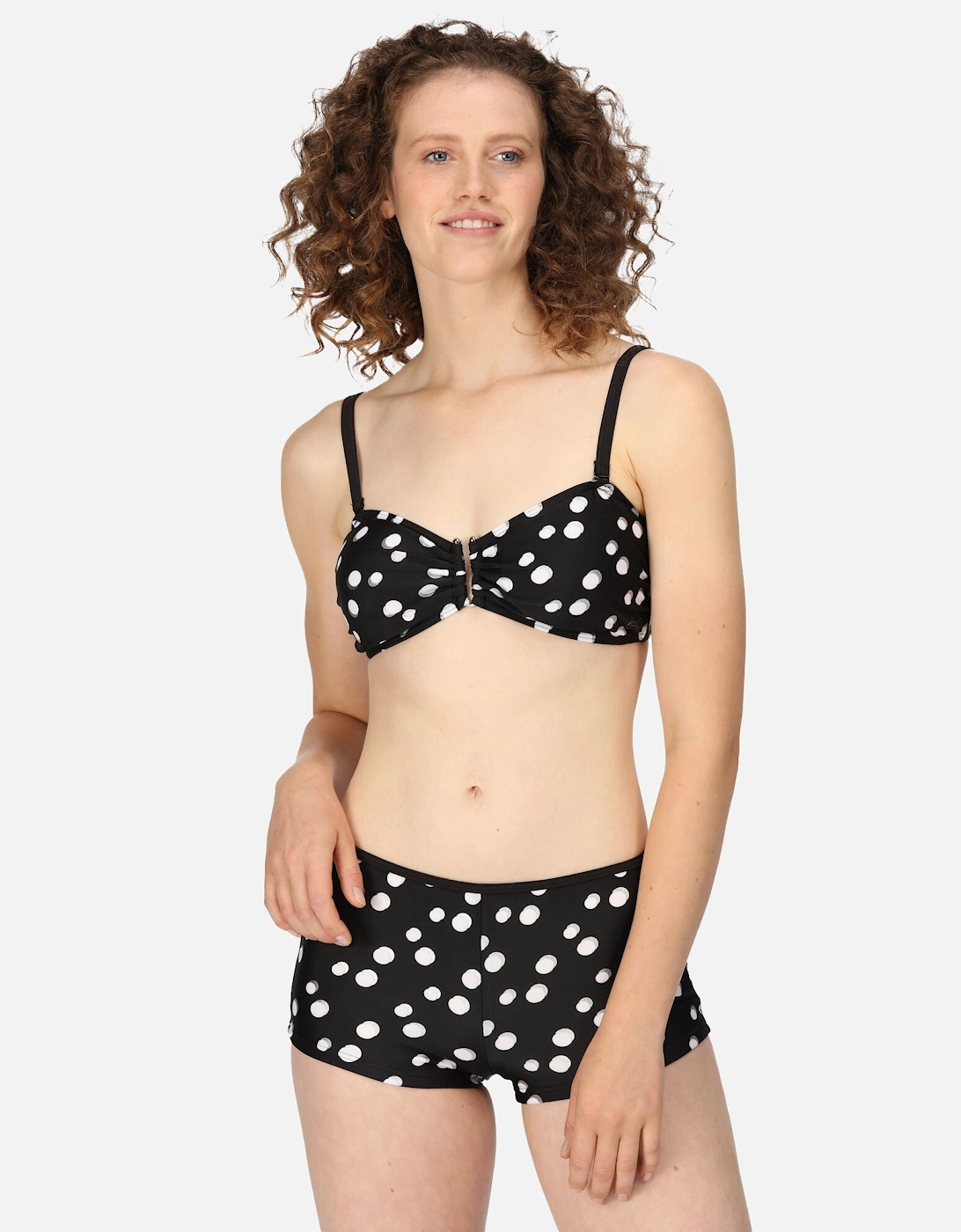 Womens/Ladies Aceana III Polka Dot Bikini Top