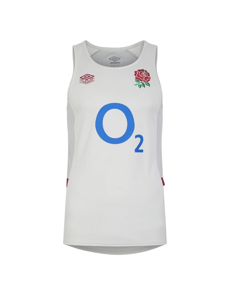 Mens 23/24 England Rugby Gym Tank Top