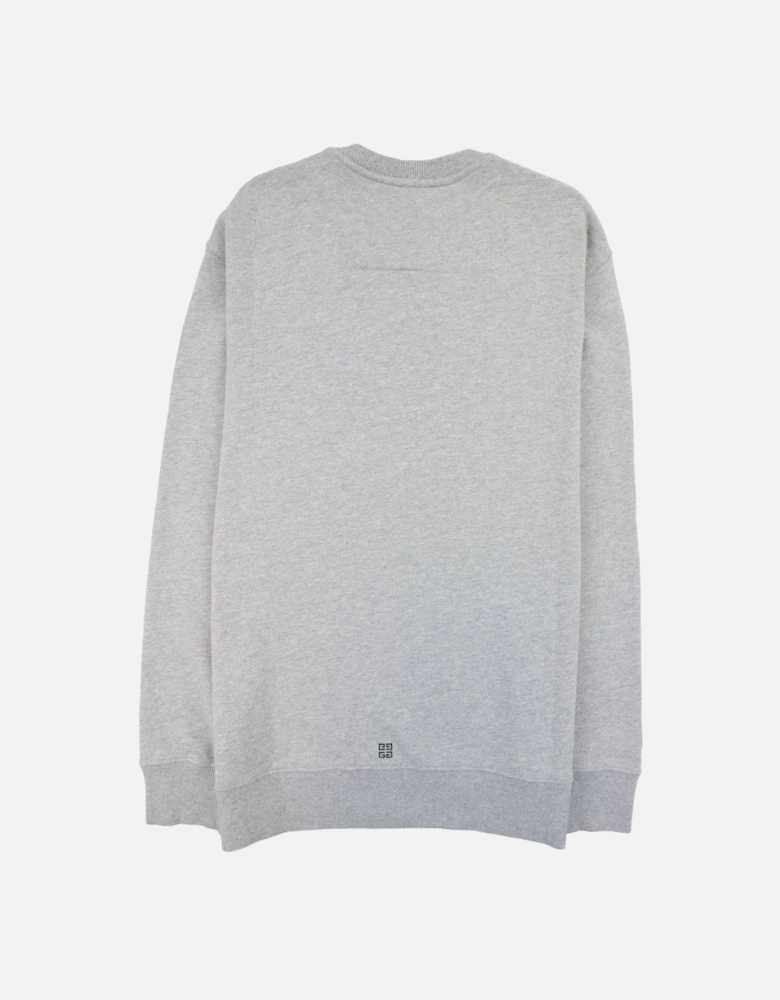 Archetype Slim Fit Sweatshirt In Fleece Light Grey