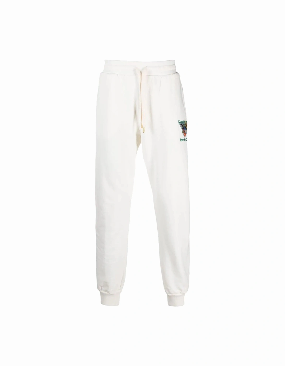 Tennis Club Cotton Track Pants Joggers White, 6 of 5