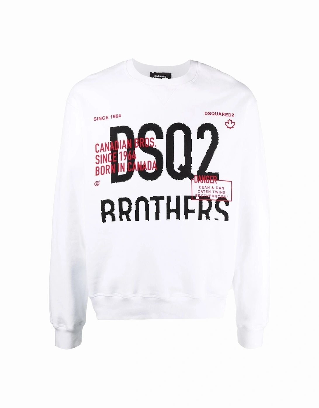 DSQ2 Brothers Sweatshirt White, 4 of 3