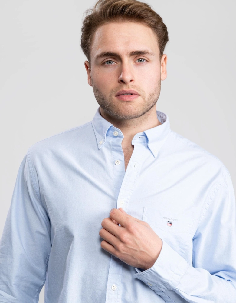 Mens Regular Button Down Oxford Shirt