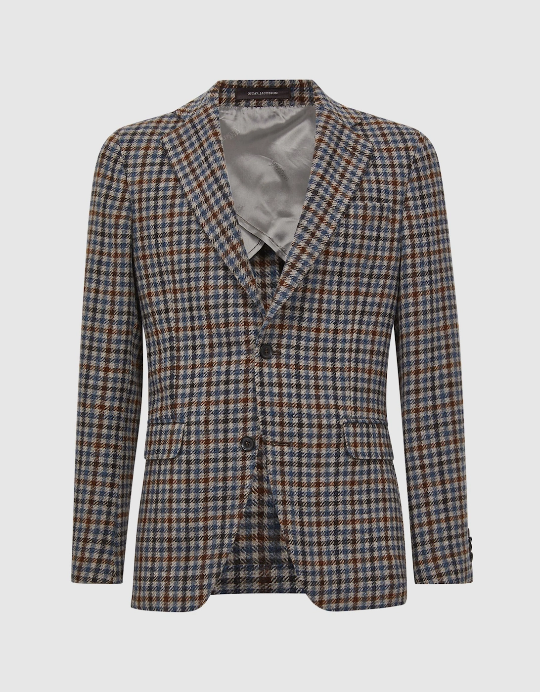 Oscar Jacobson Wool Double Breasted Blazer, 2 of 1