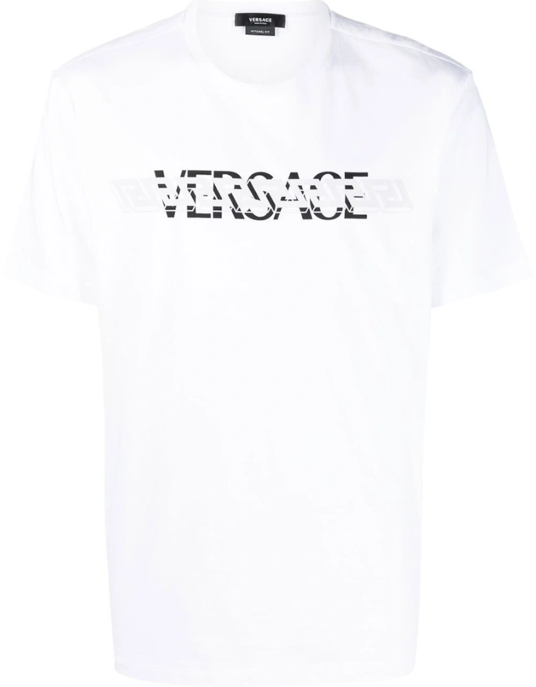 Logo-print Crew-neck T-shirt in White