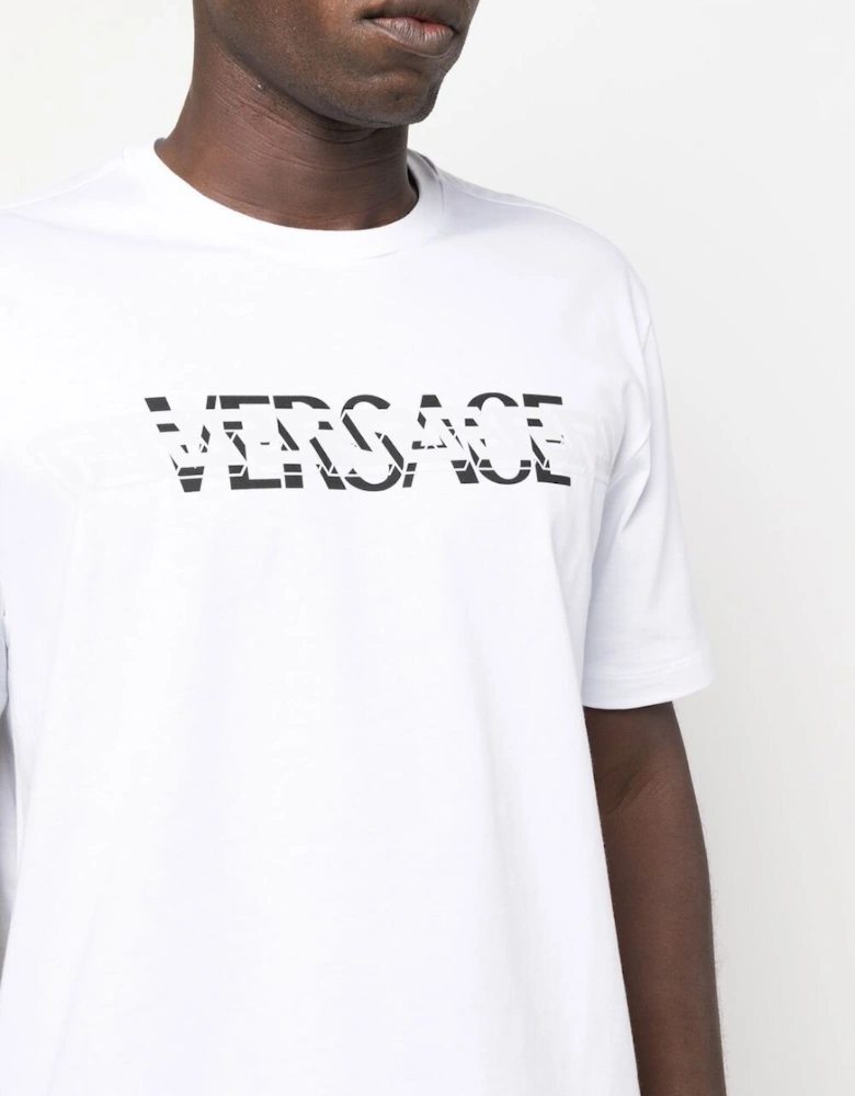 Logo-print Crew-neck T-shirt in White