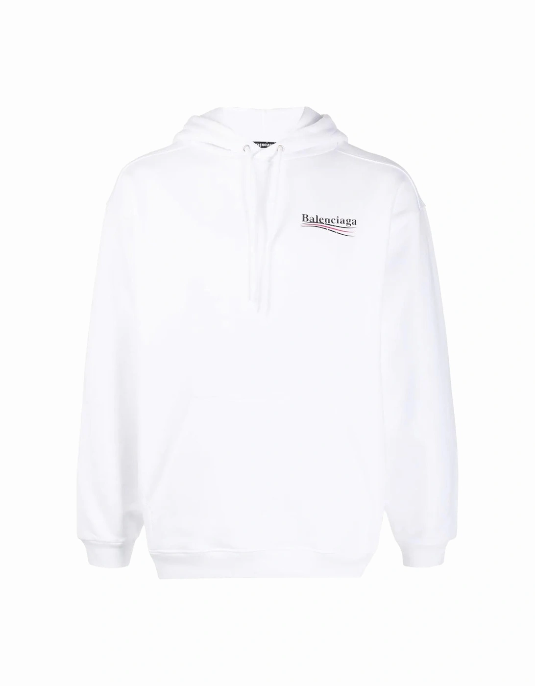 Political Campaign Logo Hoodie in White, 6 of 5