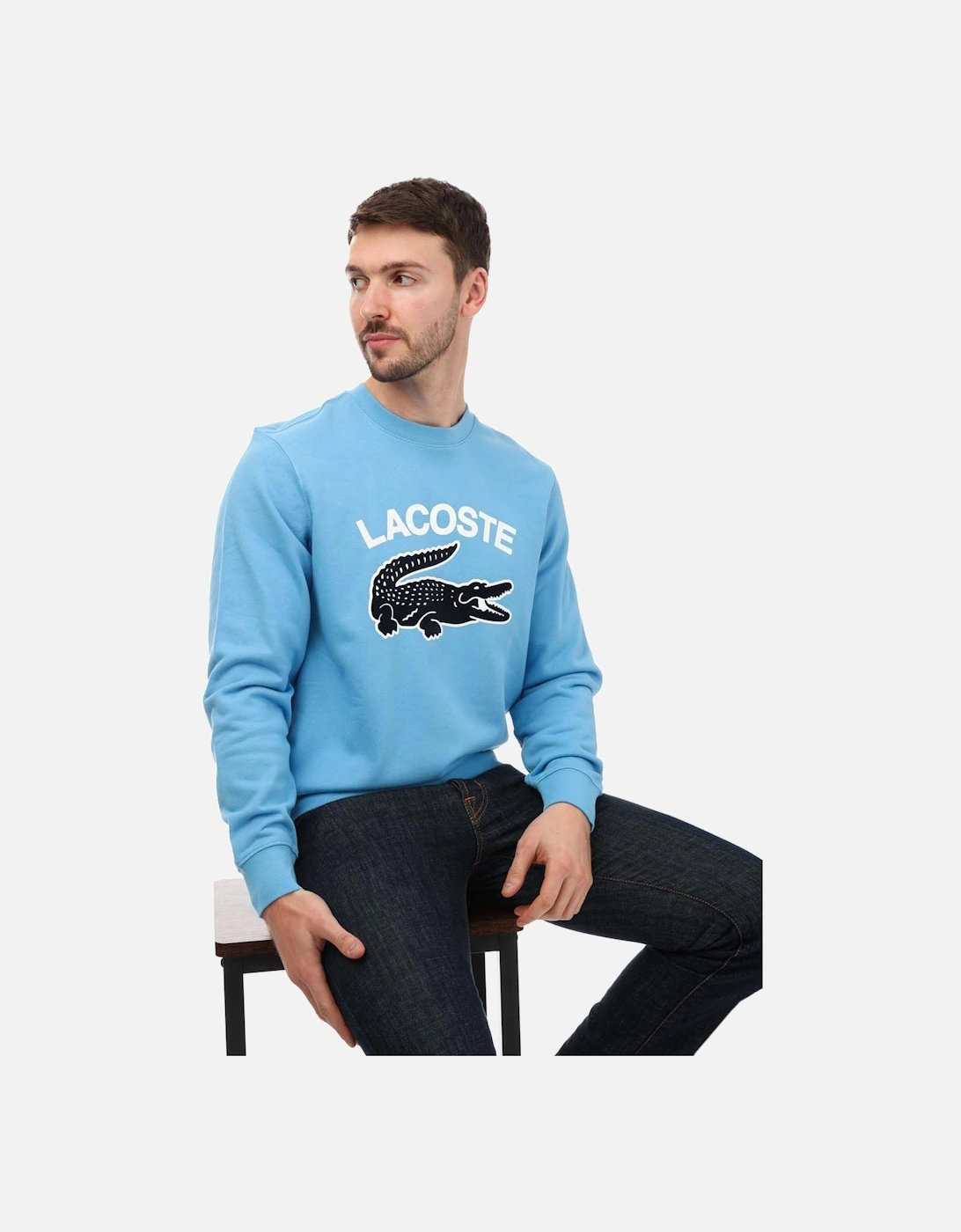 Mens Crocodile Print Sweatshirt