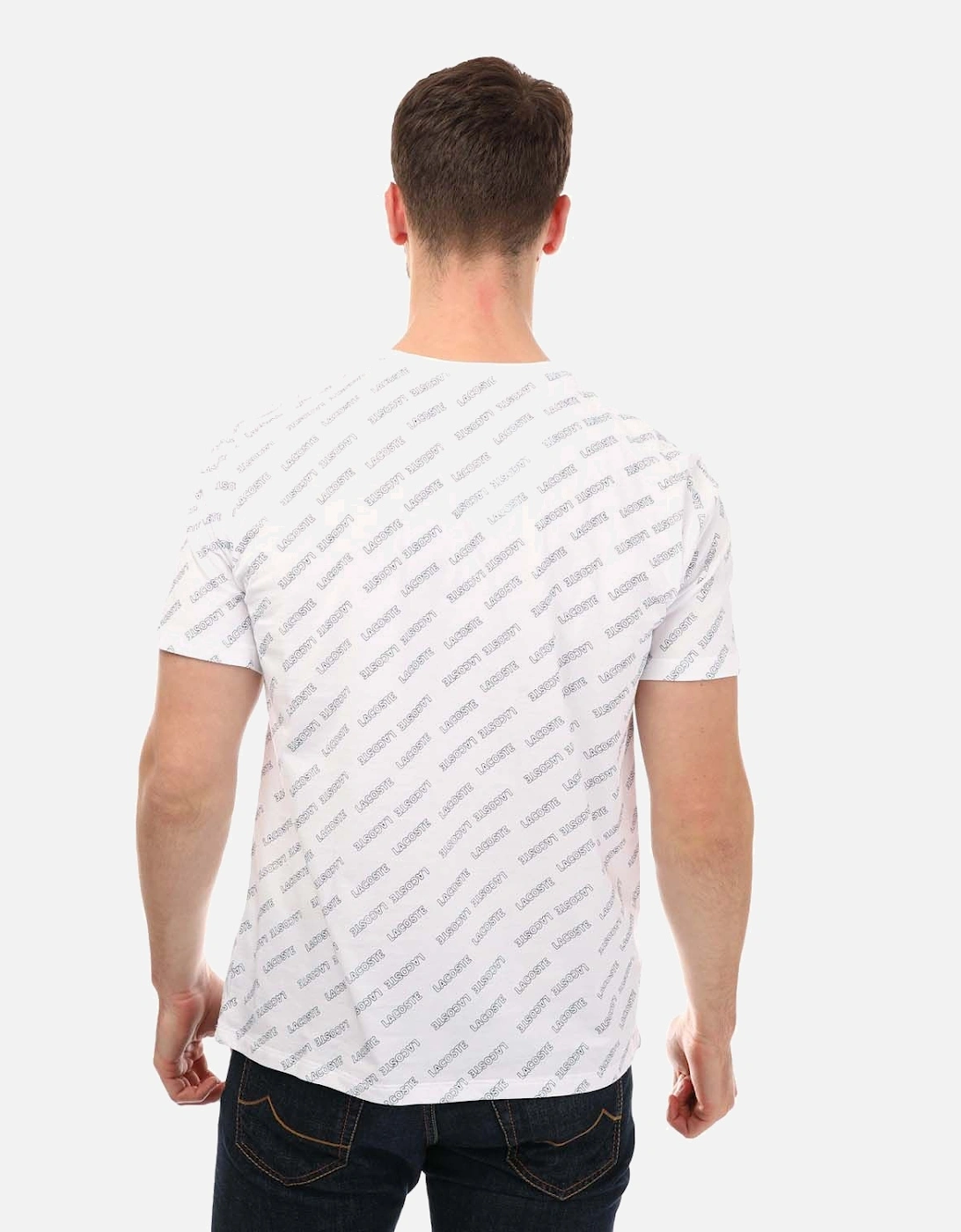 Mens Repeated Logo Lounge T-Shirt