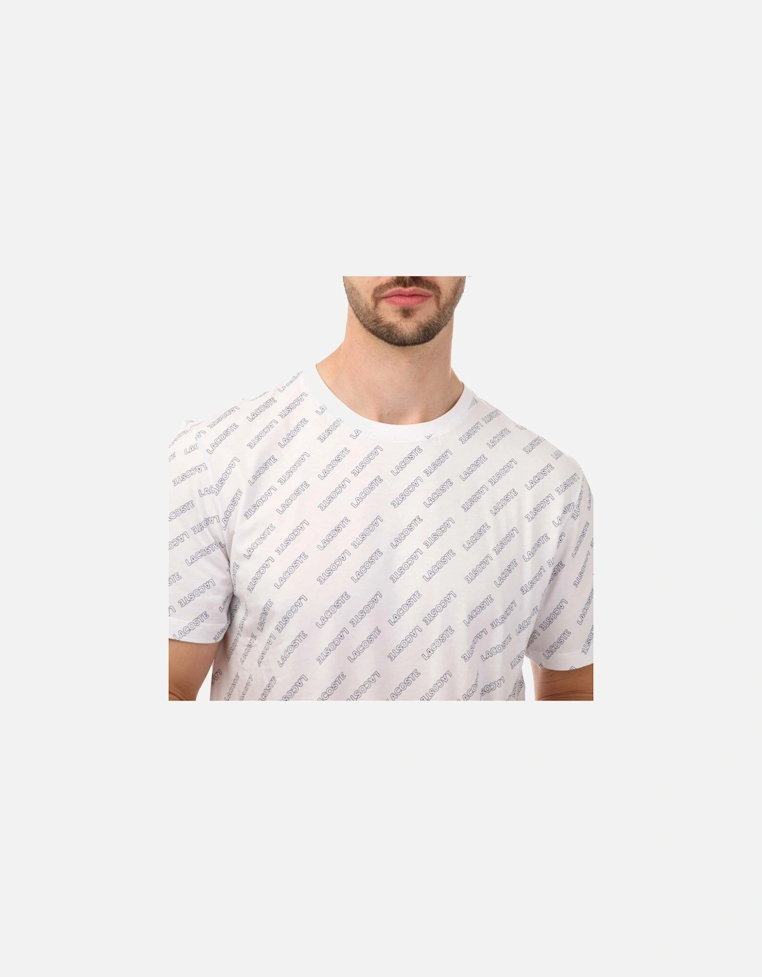 Mens Repeated Logo Lounge T-Shirt