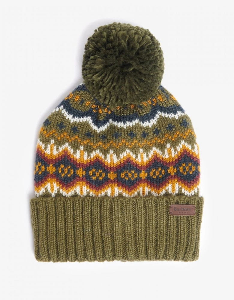 Mens Fairisle Beanie & Scarf Gift Set