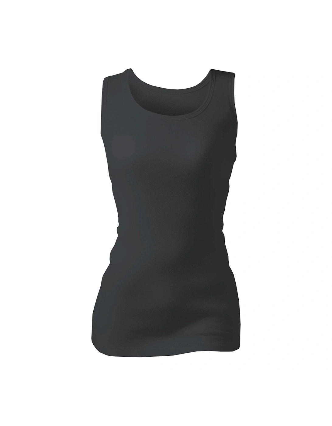 Thermal Sleeveless Vest - Black, 2 of 1