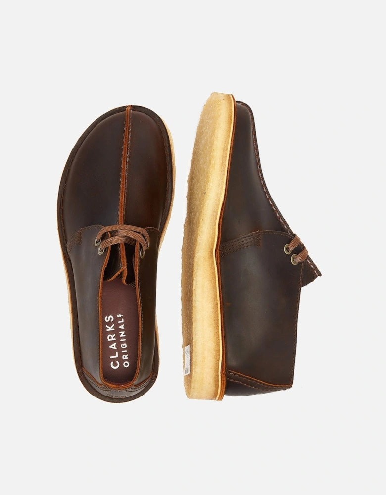 Originals Desert Trek Leather Mens Beeswax Brown Shoes