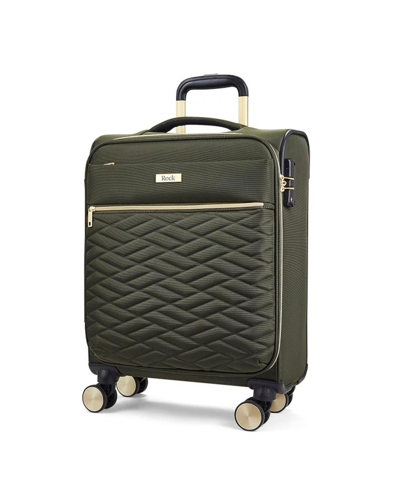Sloane Softshell 8 wheel expander with TSA lock Small Suitcase -Khaki