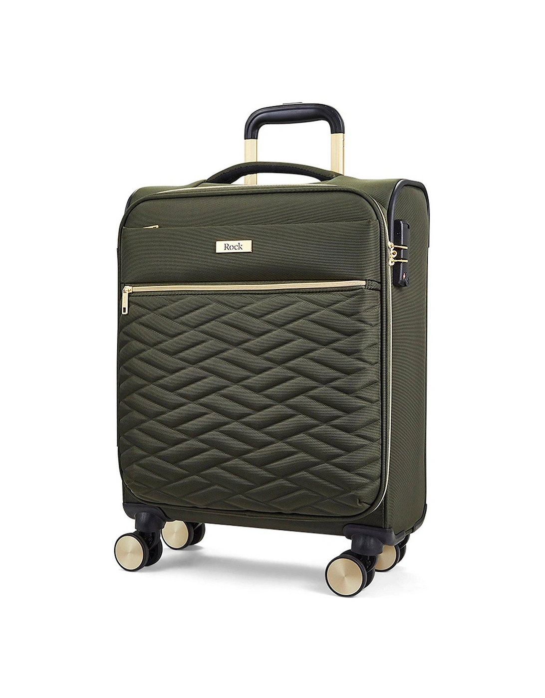 Sloane Softshell 8 wheel expander with TSA lock Small Suitcase -Khaki, 2 of 1