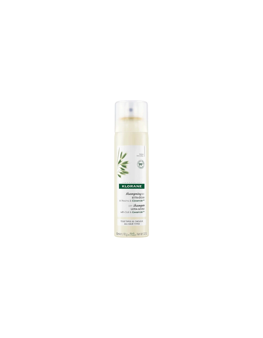Extra-Gentle Dry Shampoo for All Hair Types with Oat and Ceramide LIKE 150ml, 2 of 1