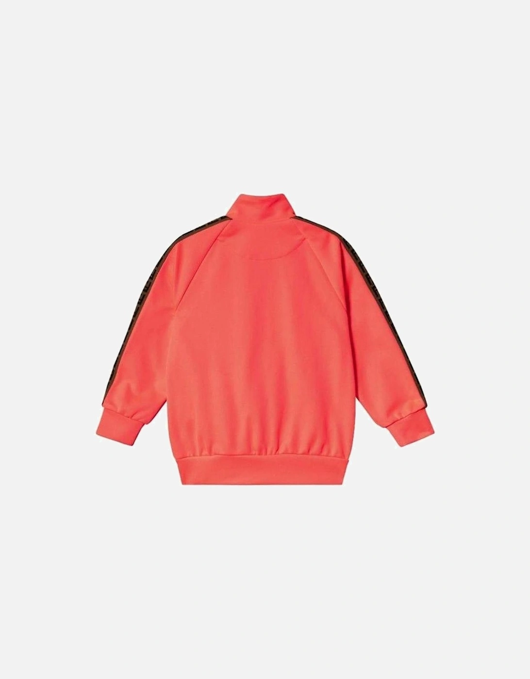 Pink Neon Zip-up Sweatshirt