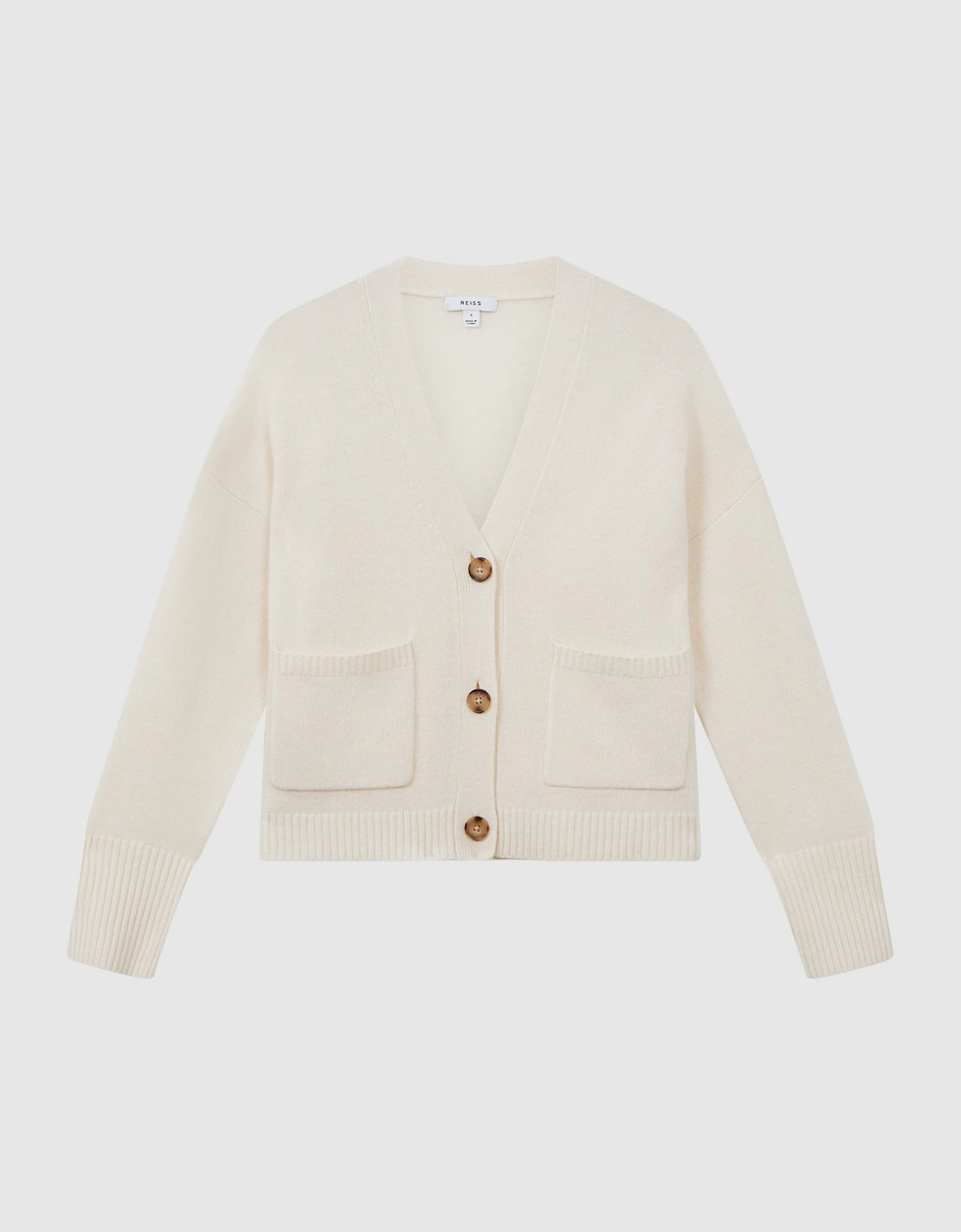 Relaxed Wool-Cashmere Cardigan, 2 of 1