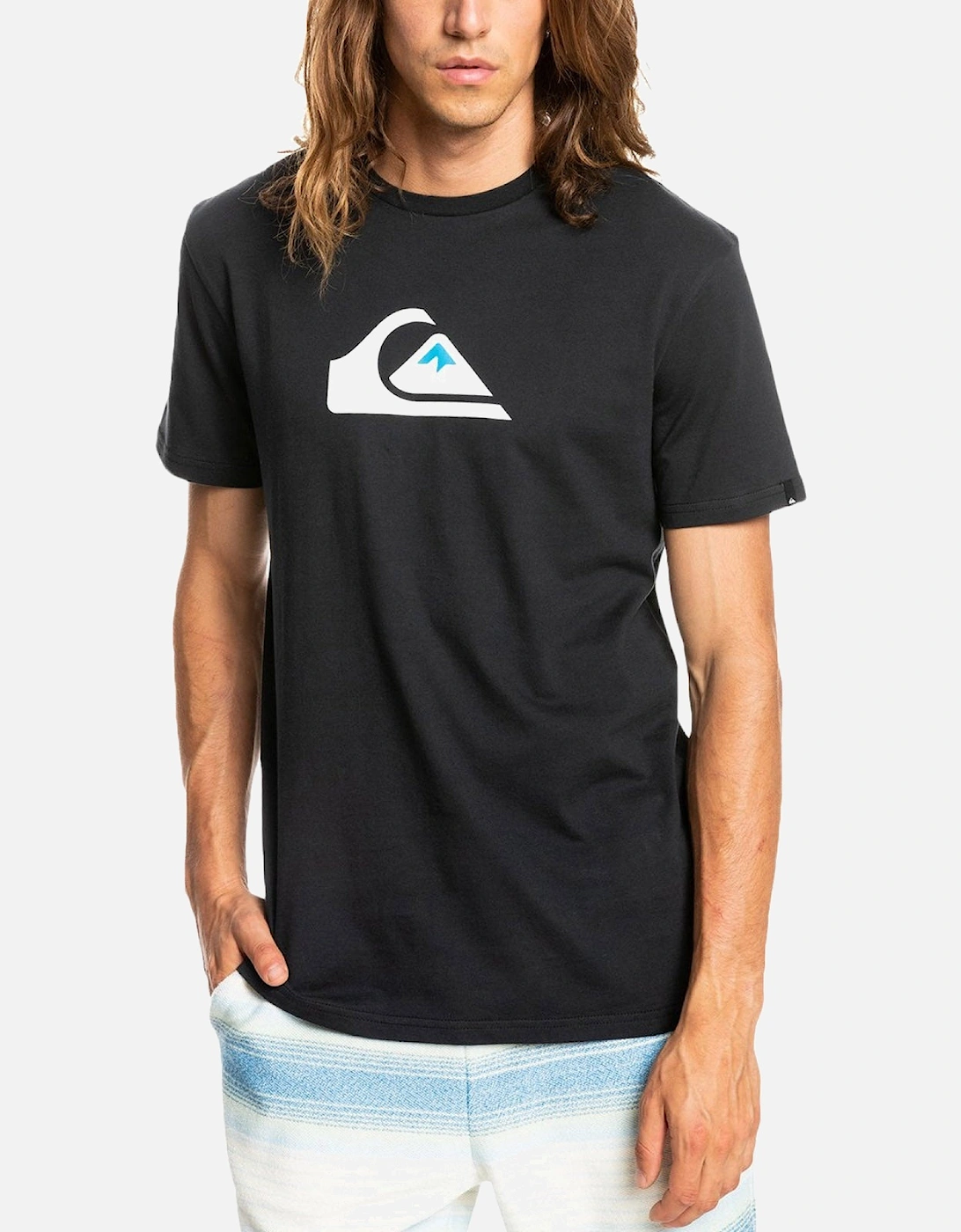 Mens Comp Logo Cotton T-Shirt, 2 of 1