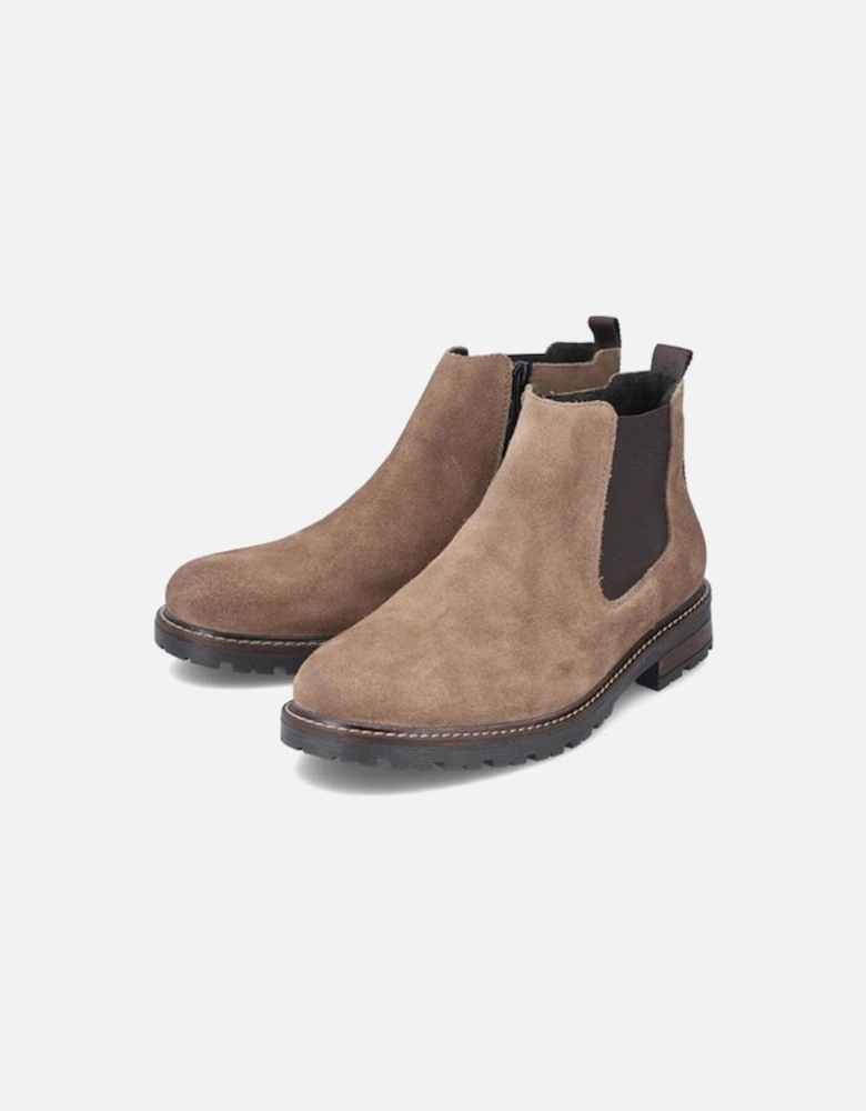 Men's 32051-64 Chunky Chelsea Boot Light Brown