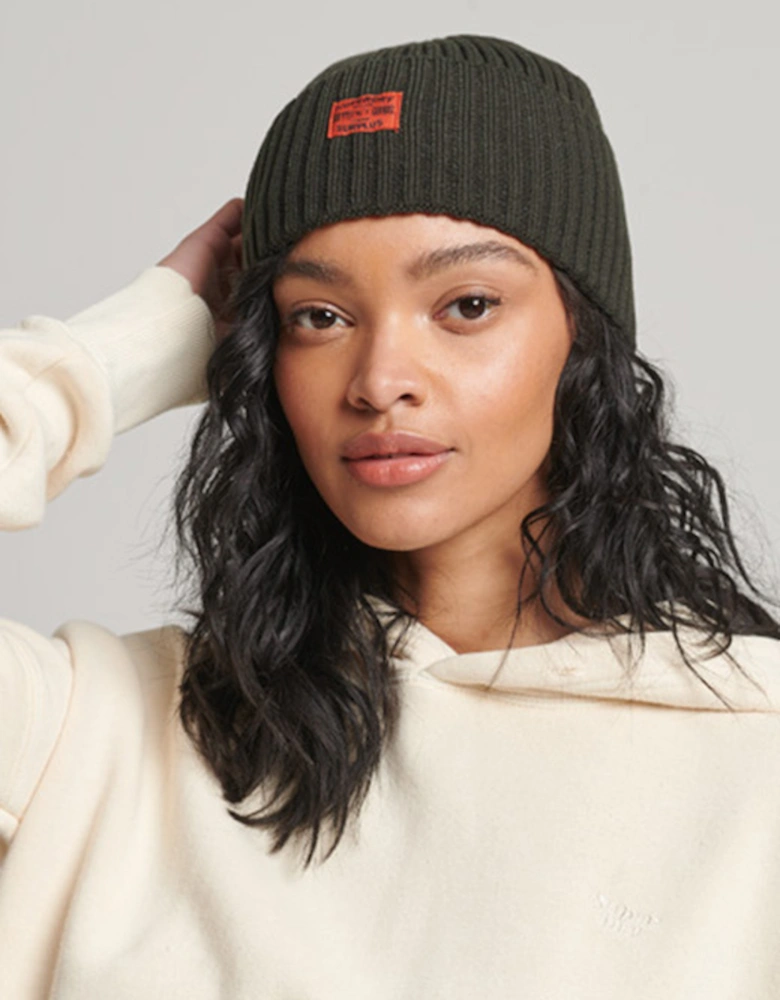 Knitted Beanie Olive