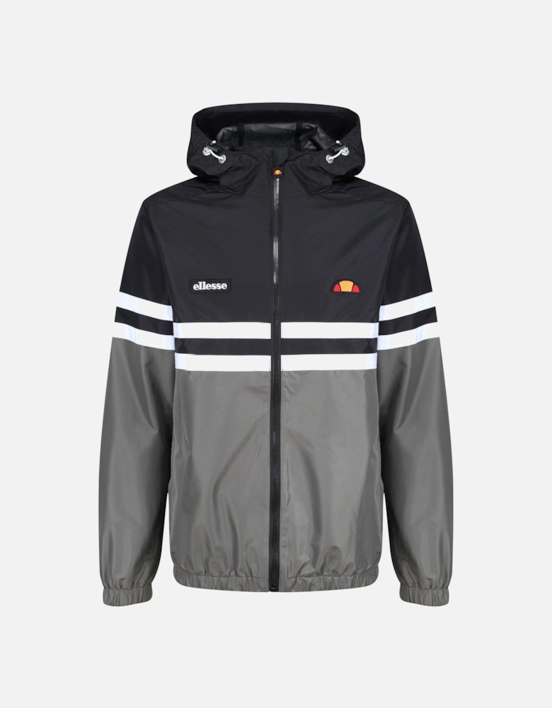 Carpio Windrunner Jacket | Black/Grey