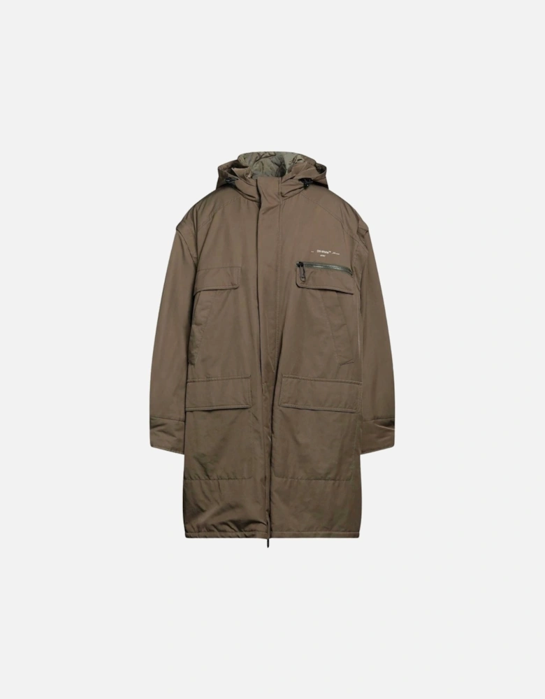 Reversible Coverall Military Green Jacket