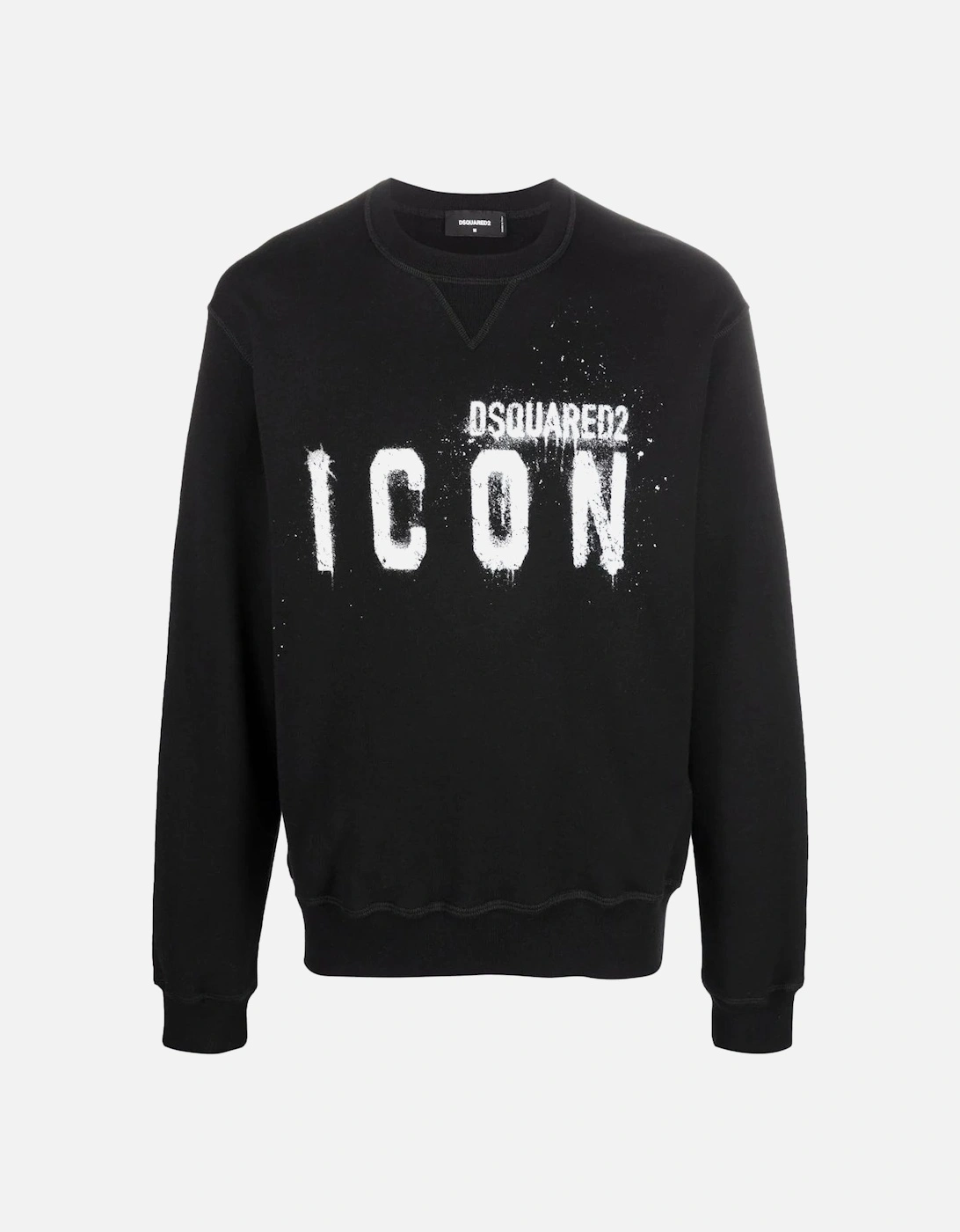 Icon Spray Sweatshirt Black, 4 of 3