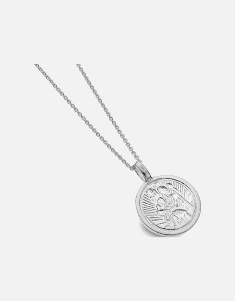 Origins Silver Pendant St Christopher