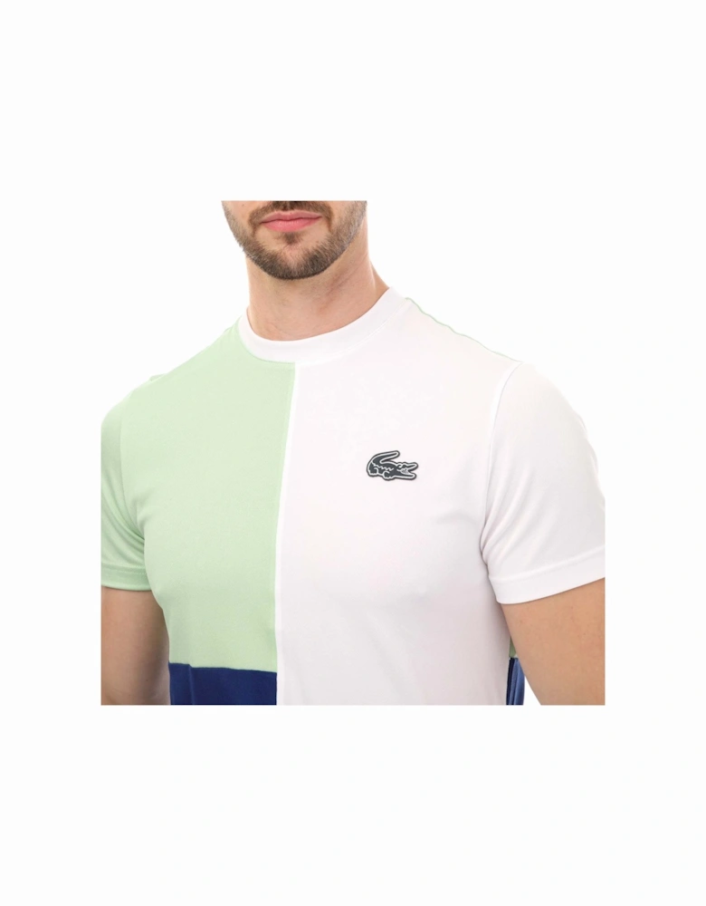 Mens SPORT Tricolor Breathable T-Shirt