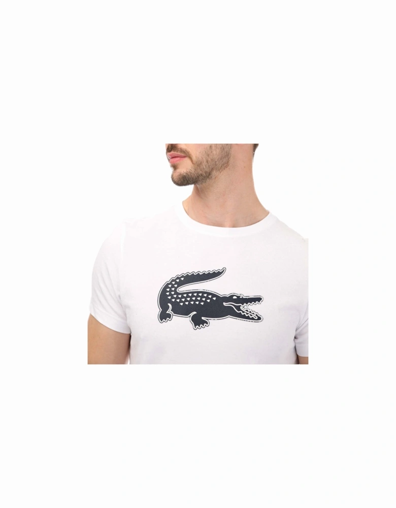 Mens SPORT 3D Print Crocodile Jersey T-Shirt